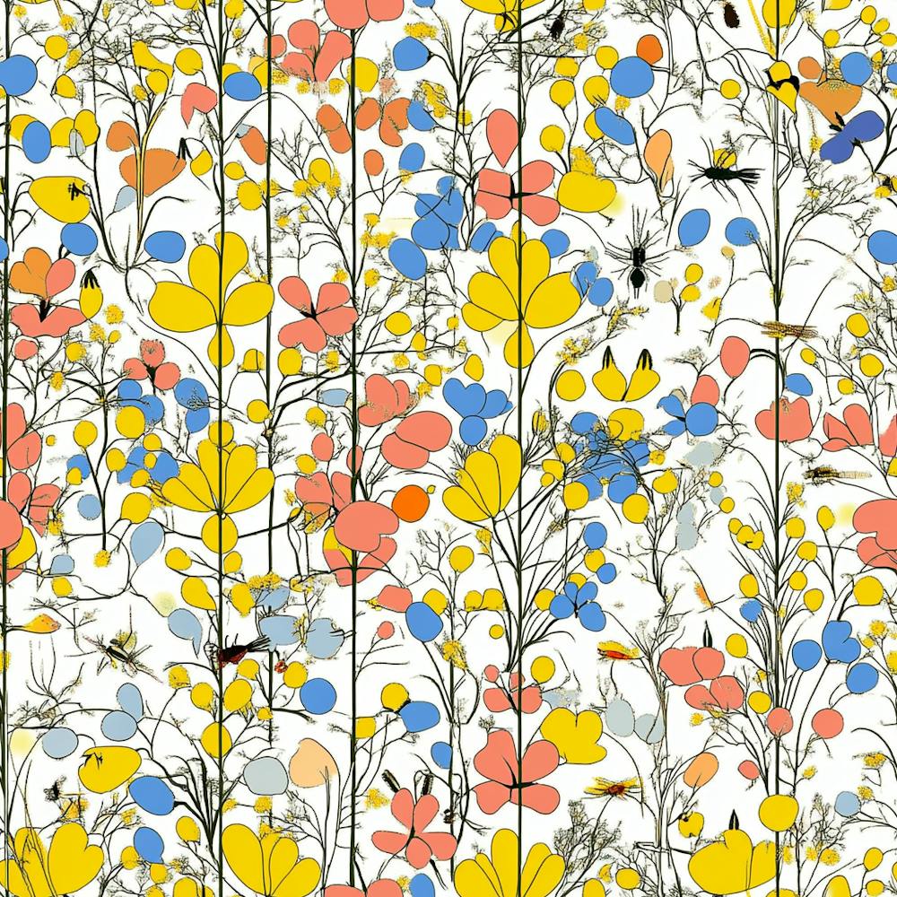 Spring Flowers Pattern