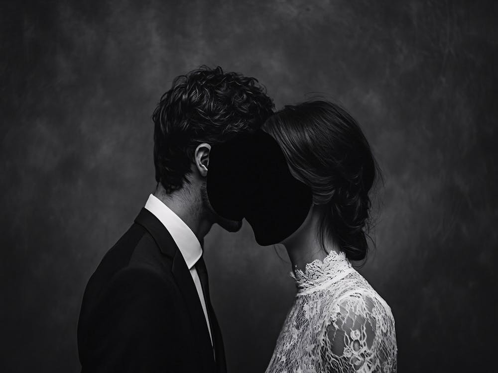 Portrait Of Bride And Groom