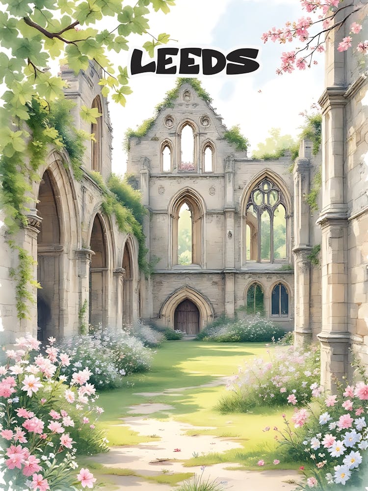 Leeds Travel Retro Vintage V 02