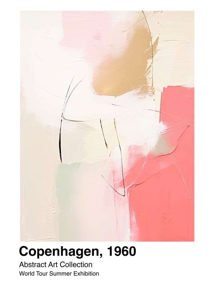 World Tour Exhibition, Abstract Art, Copenhagen, 1960 4