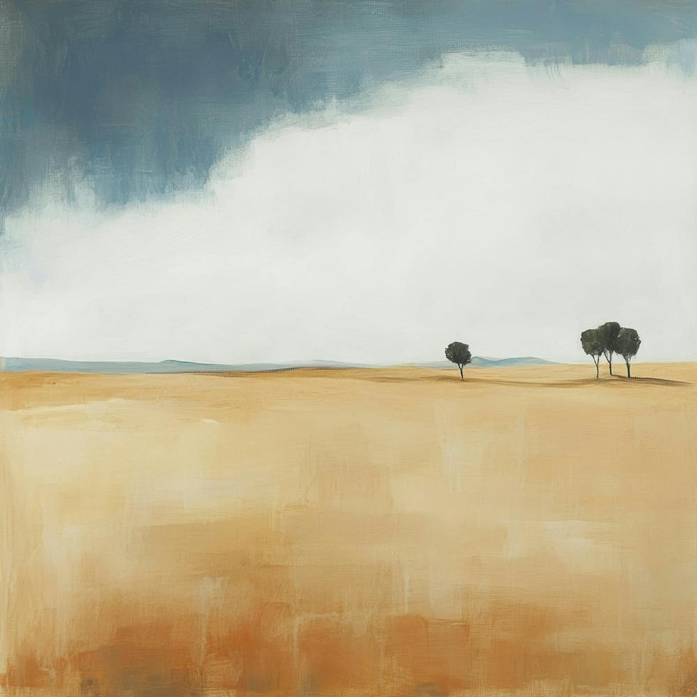 Two Trees In A Field 3