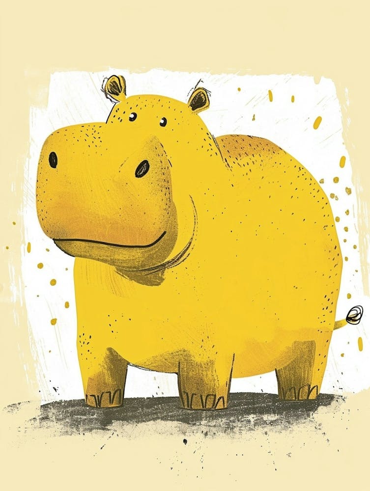 Yellow Hippo 2