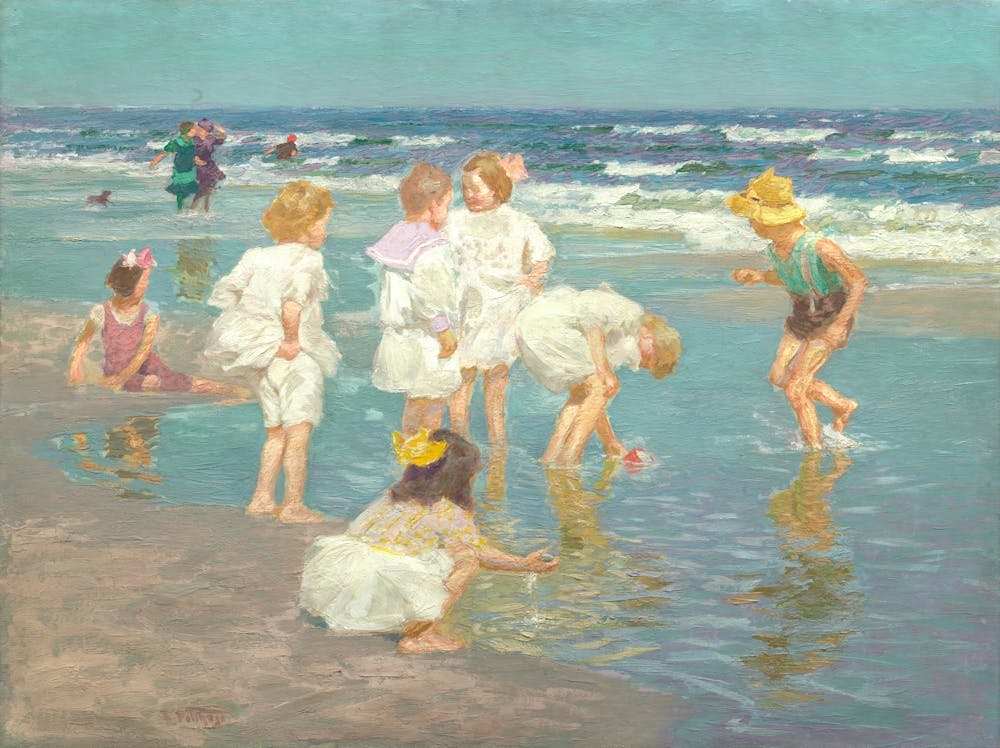 Children At The Beach