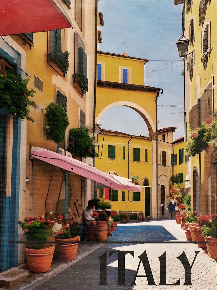 Italien Reiseposter, Circe Denyar