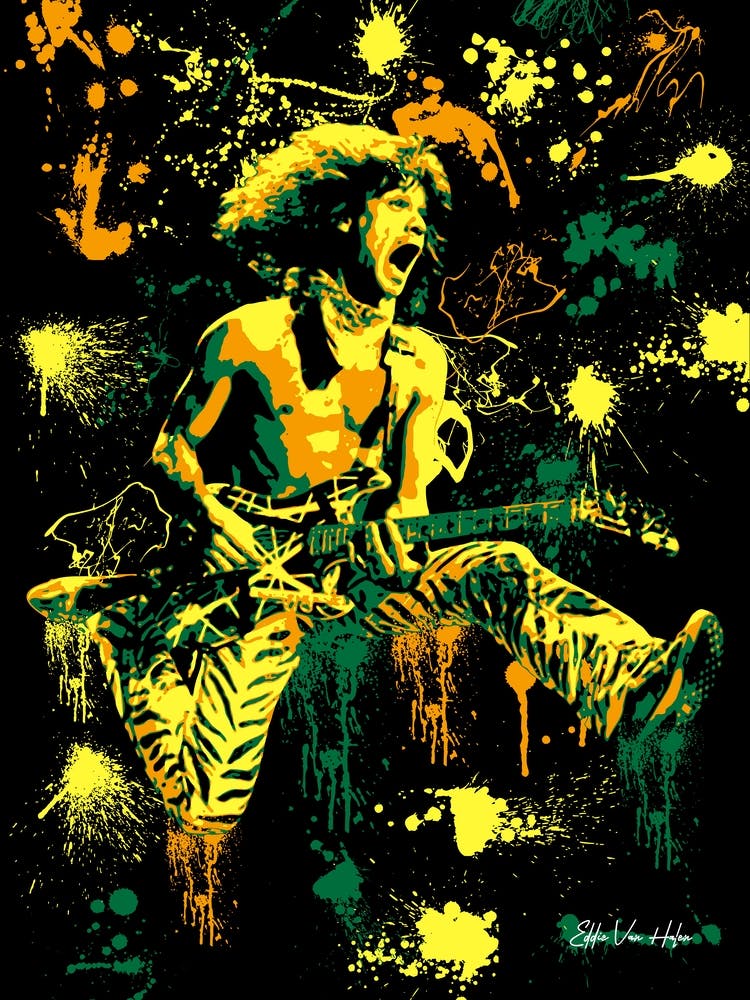 Eddie Van Halen American Rock Musician Legend