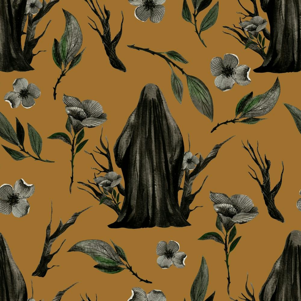 Ghosts And Flowers grim reaper