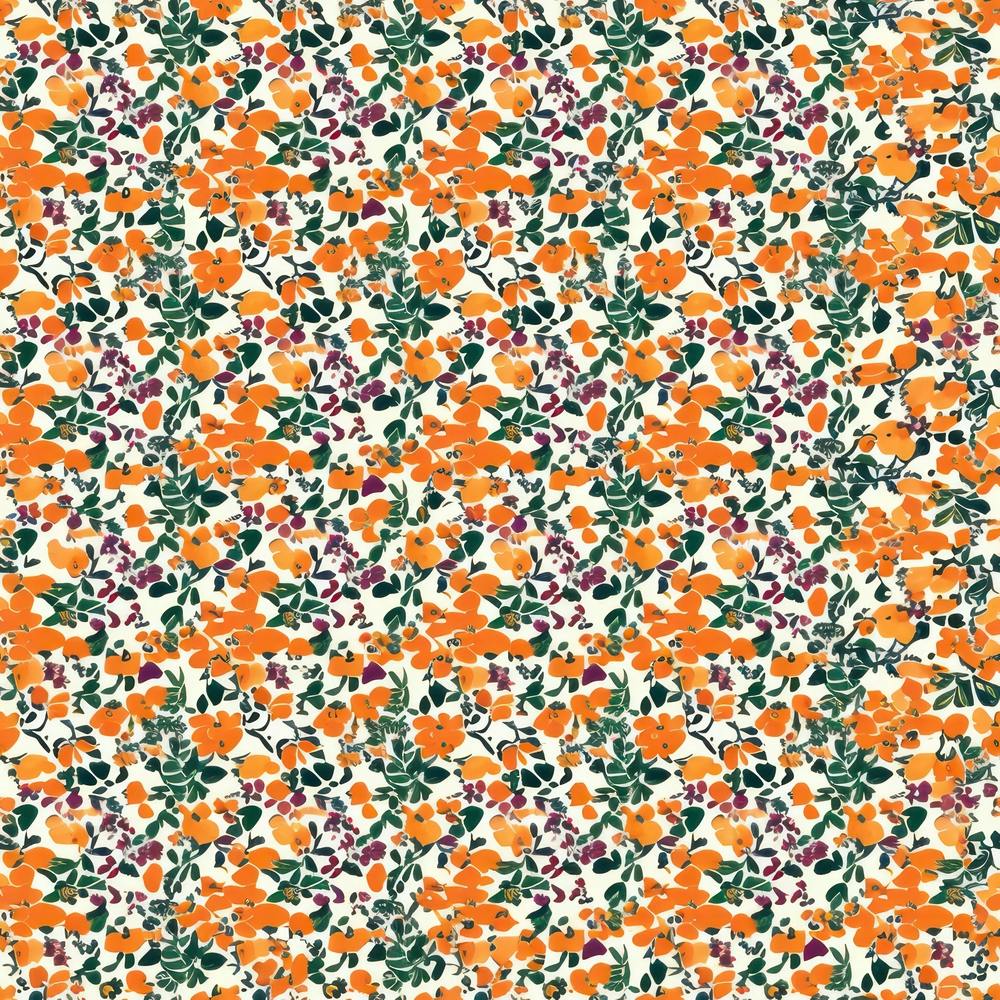 Marigold Mist Bloom London Fabrics Floral Pattern 2