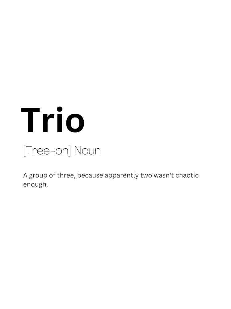 Trio Definition Meaning