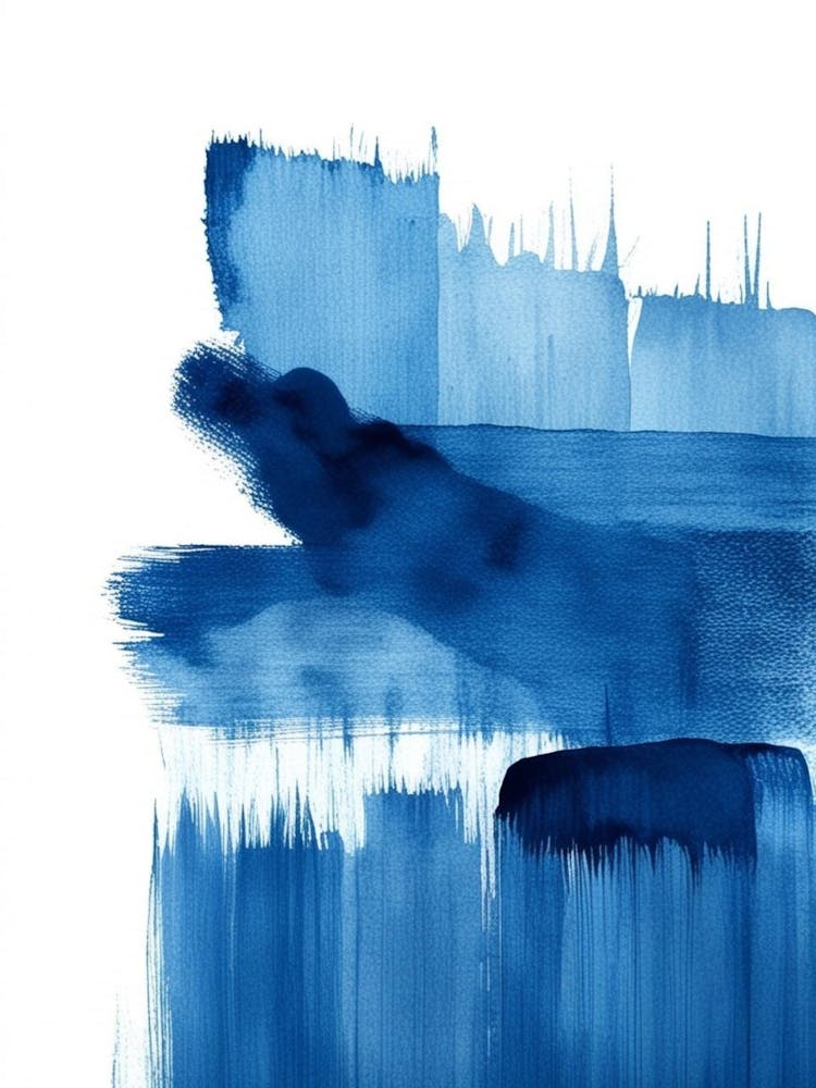 Abstract Blue Painting 1