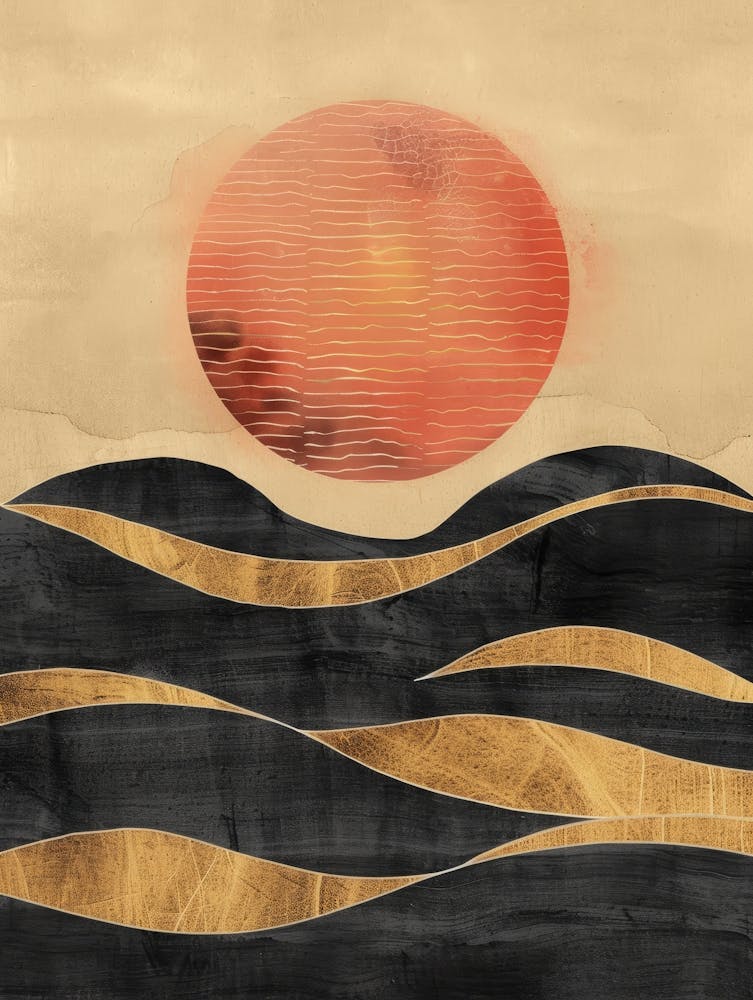 Sunset Over The Ocean 31