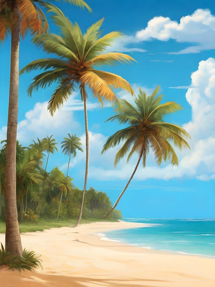 Tropical Beach Landscape 4