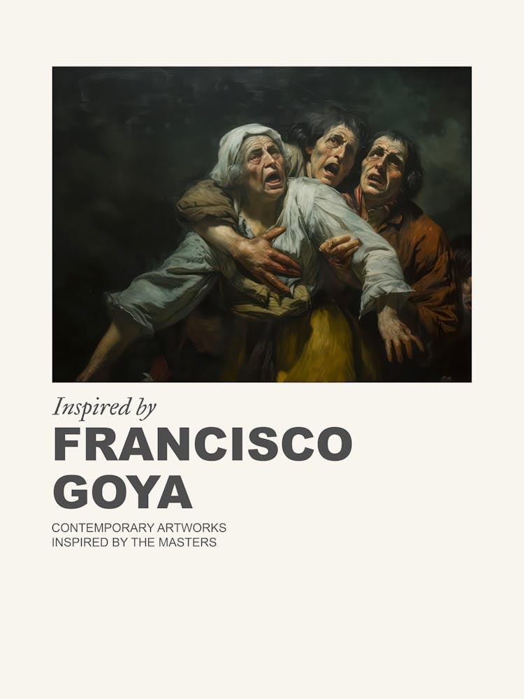 Museum Poster Inspired By Francisco Goya 3