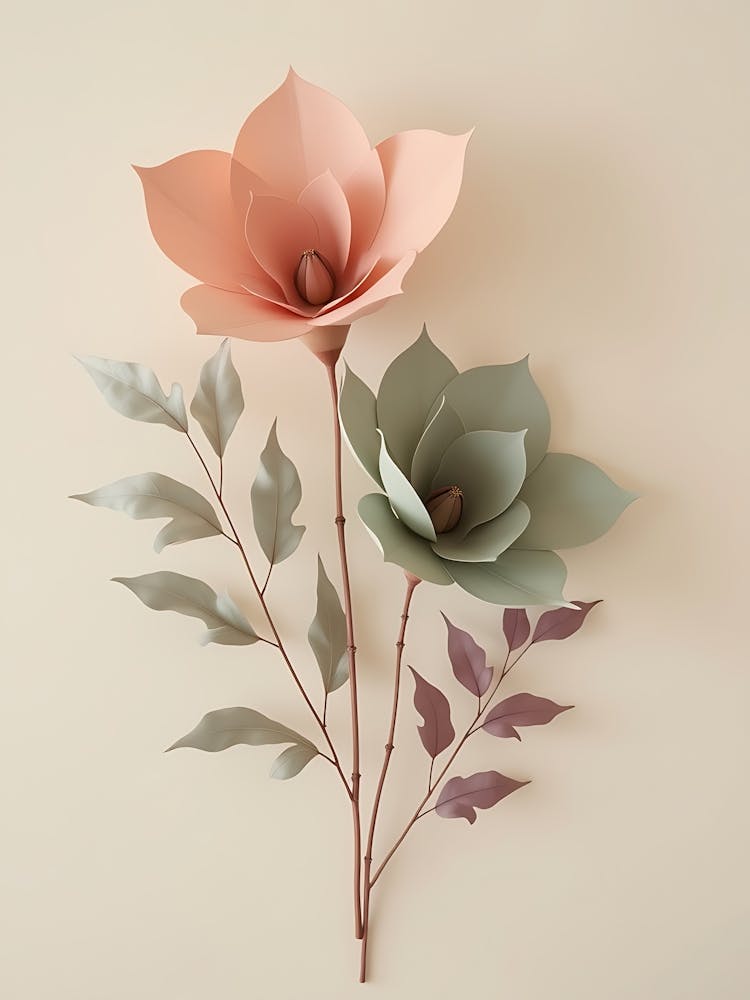 Warm Earthy Botanical Serenity