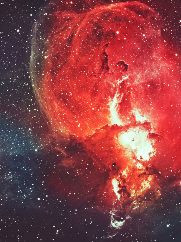 Deep space, mashups #5 — space poster