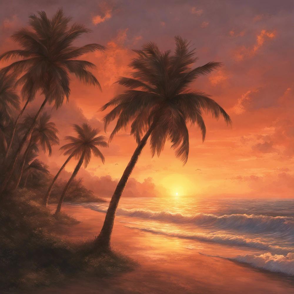 Sunset At The Beach