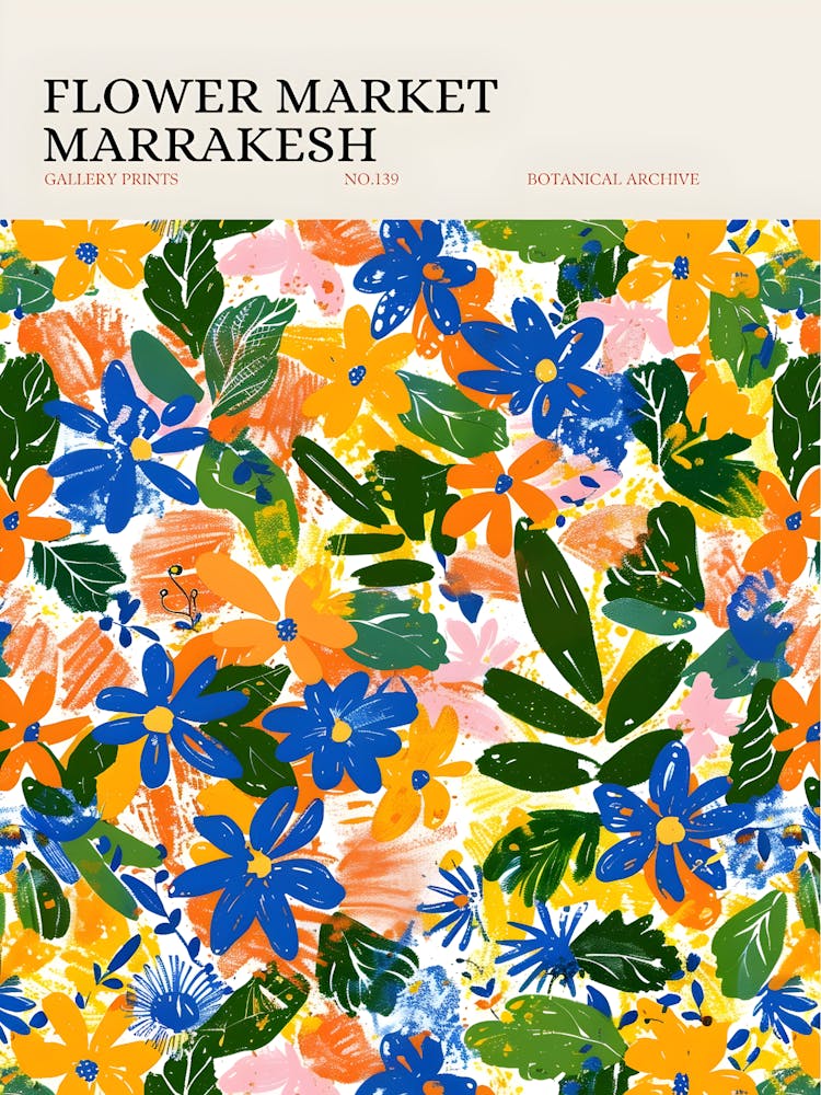 Flower Market Marrakesh 2