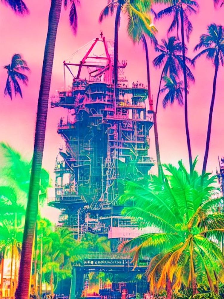 Pearl Harbor United States Retro Risograph Print 2 harbour