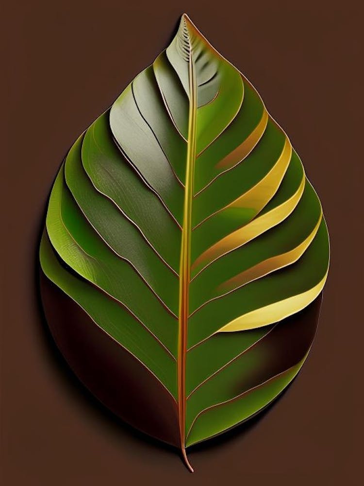 Cacao Leaf Vibrant Inspired