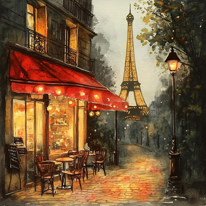 Romantic Paris Cafe 4
