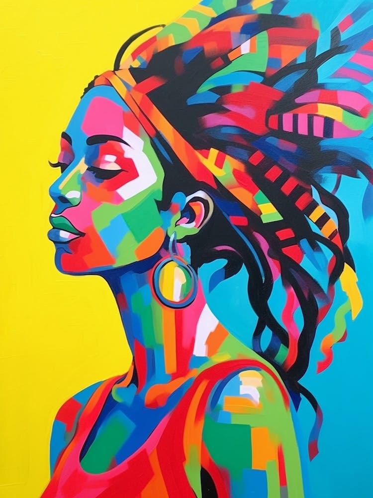 Dreadlocks Abstract 3