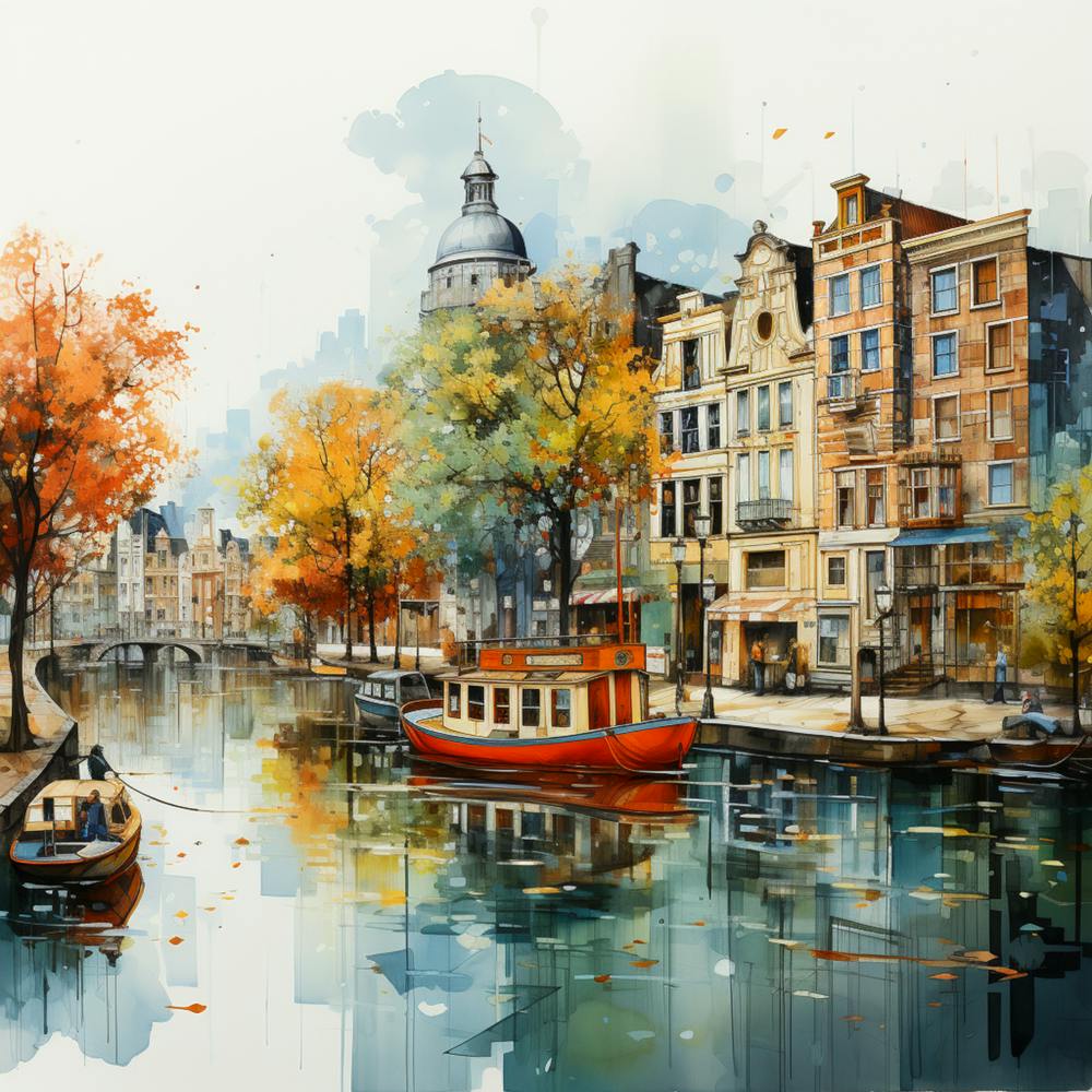 Elevated Elegance Aerial Bliss In Amsterdam 1