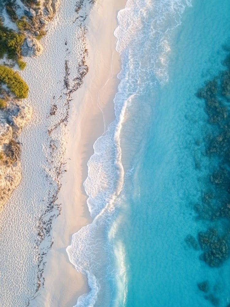 Aerial View Of A Beach 89