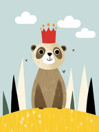Little Meerkat 2 Wearing A Crown