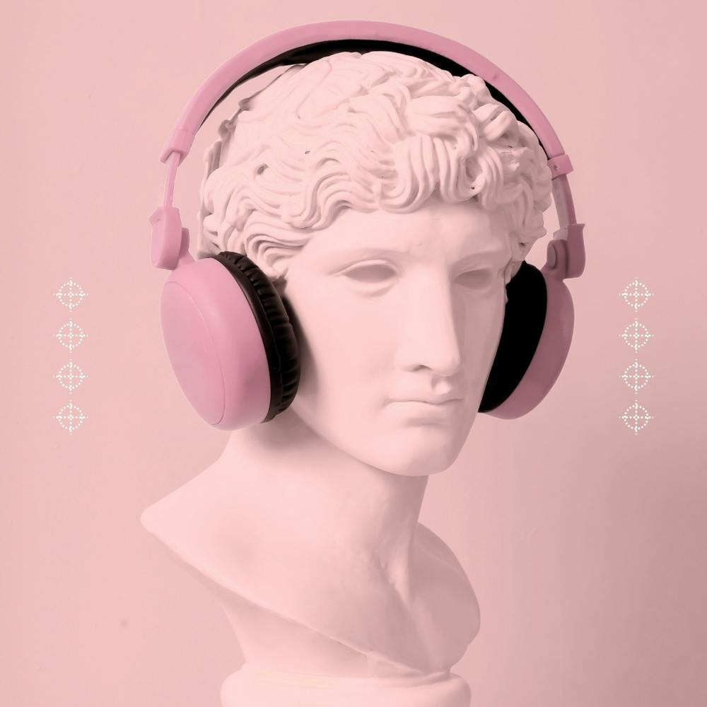 Pink Headphones