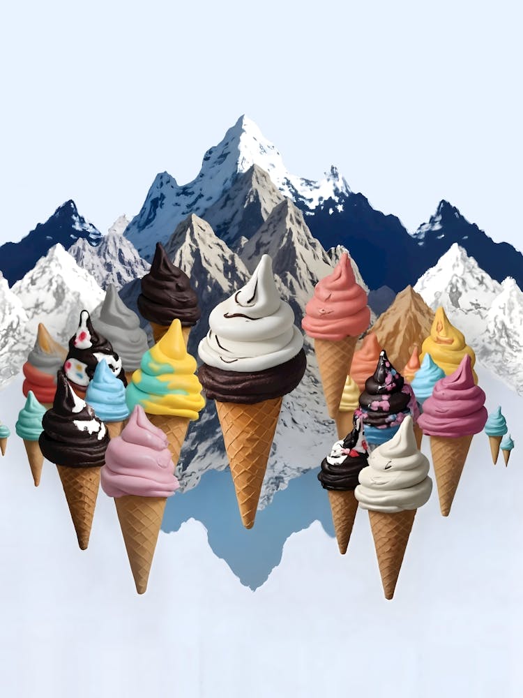 Ice Cream Mountains