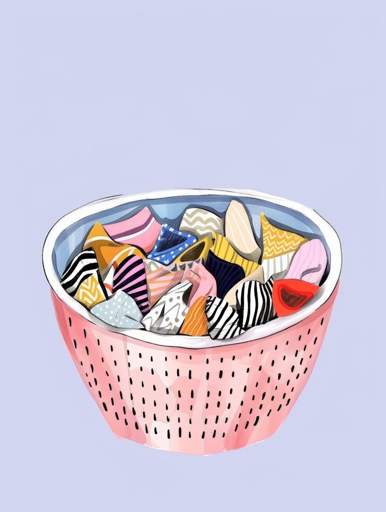 Basket Full Of Laundry