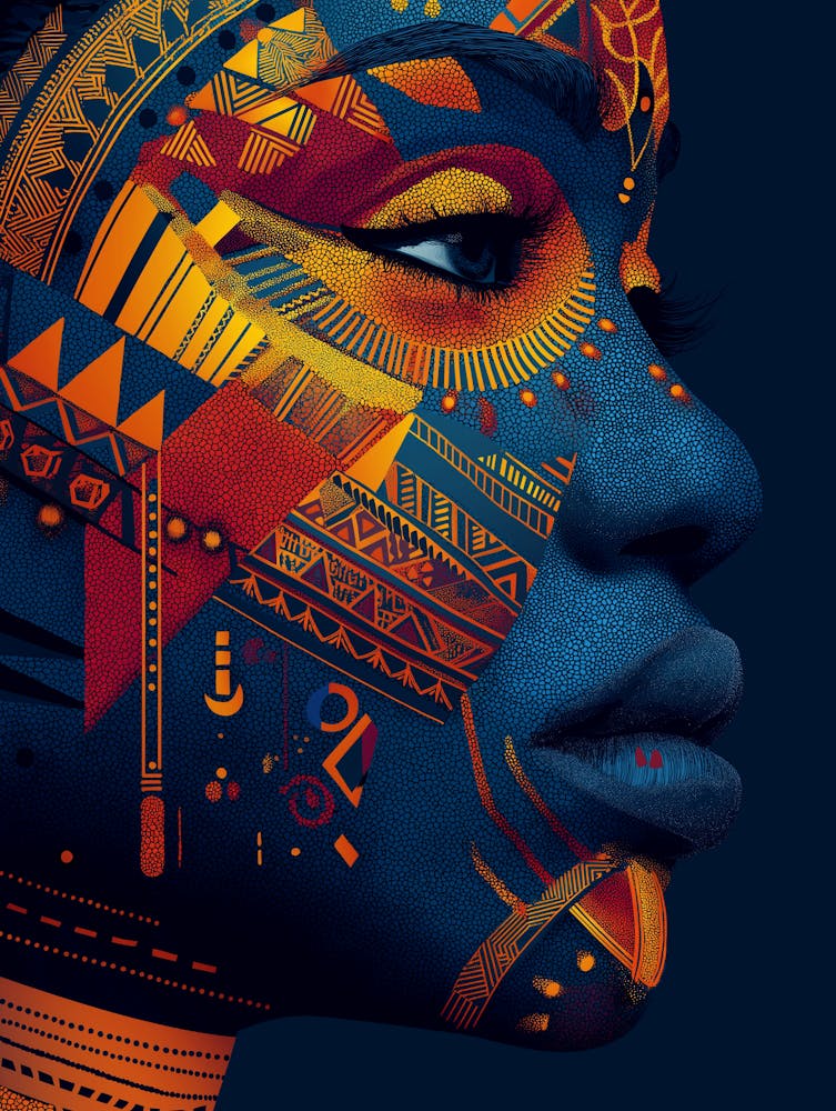 Modern African Inspired