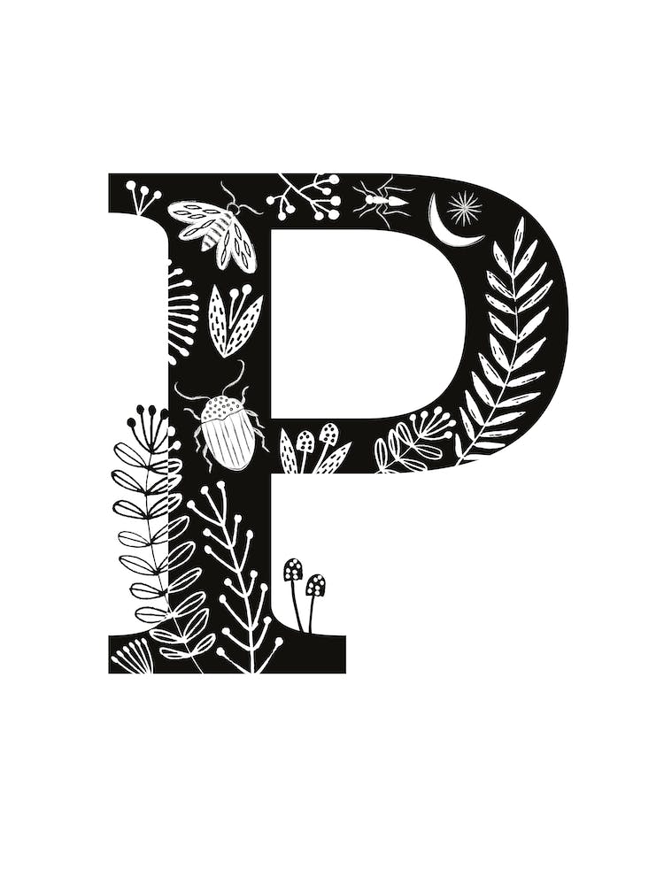 Letter P