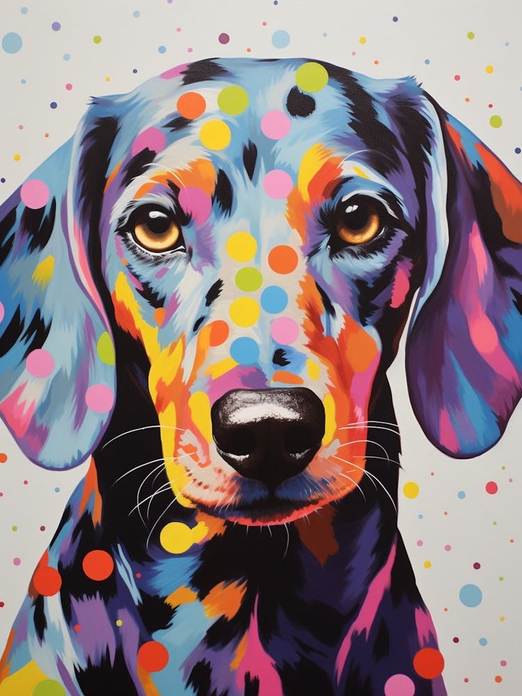 Dachshund Pop Art Inspired 2