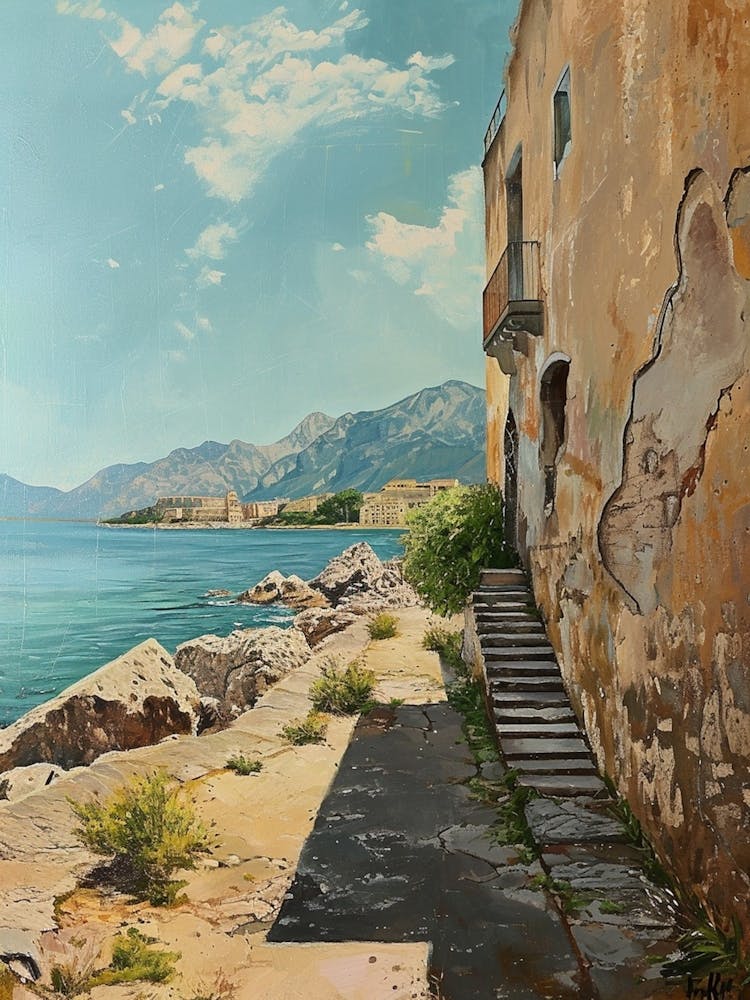 Kitsch Sicily Brushstrokes 1