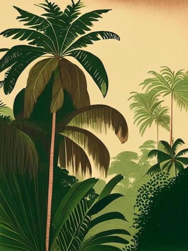 Goa India Palm Rousseau Inspired Tropical Destination