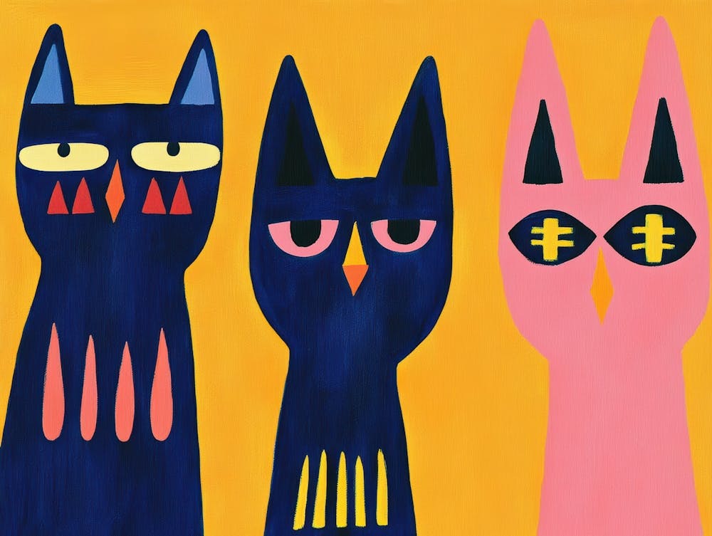 Three Cats 8