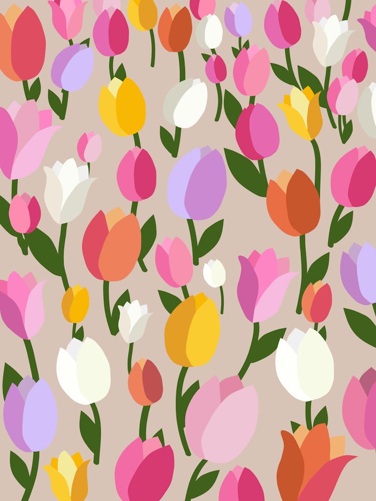 Tulip Field | 03 - Colorful Floral