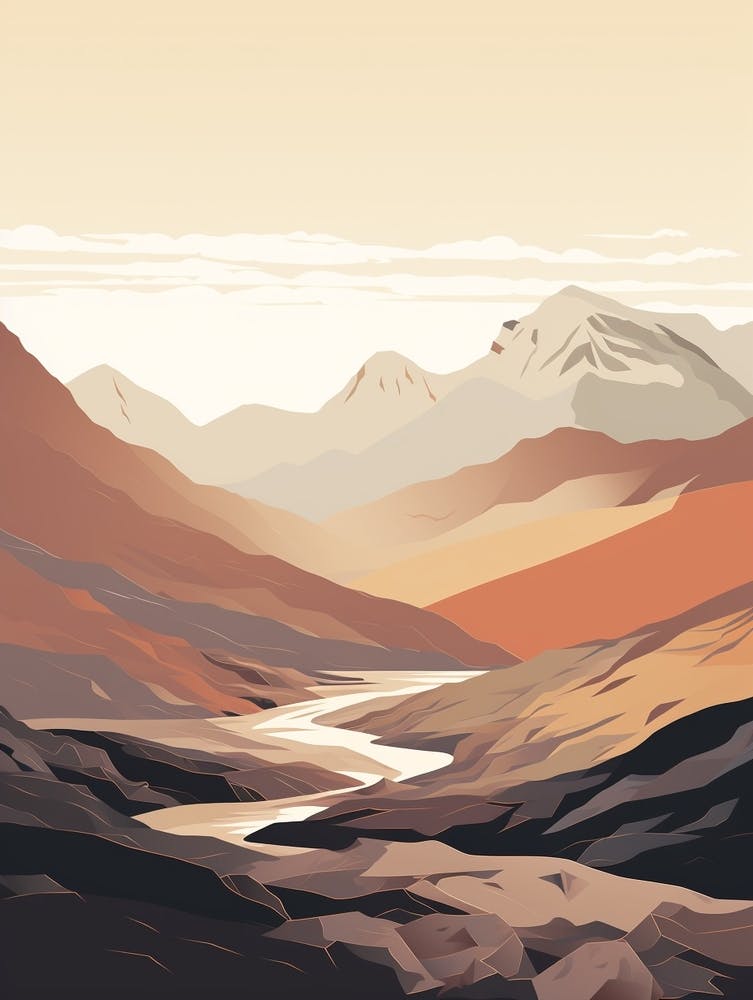 Ben Nevis Scotland 4 Hiking Trail Landscape
