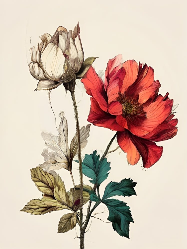 Three Flowers
