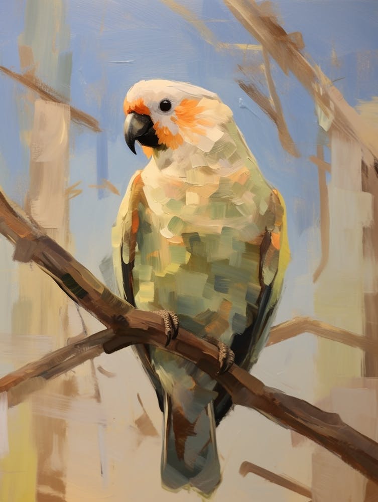 Bird Painting Parrot 4