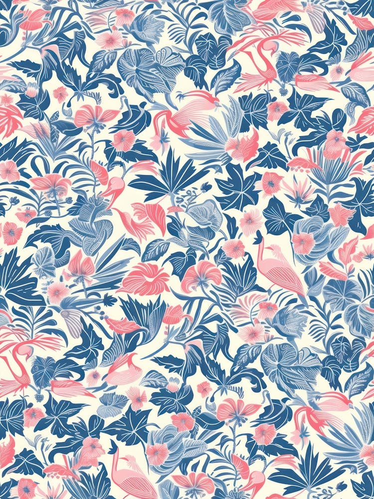 Floral Charm London Fabrics Floral Pattern 1