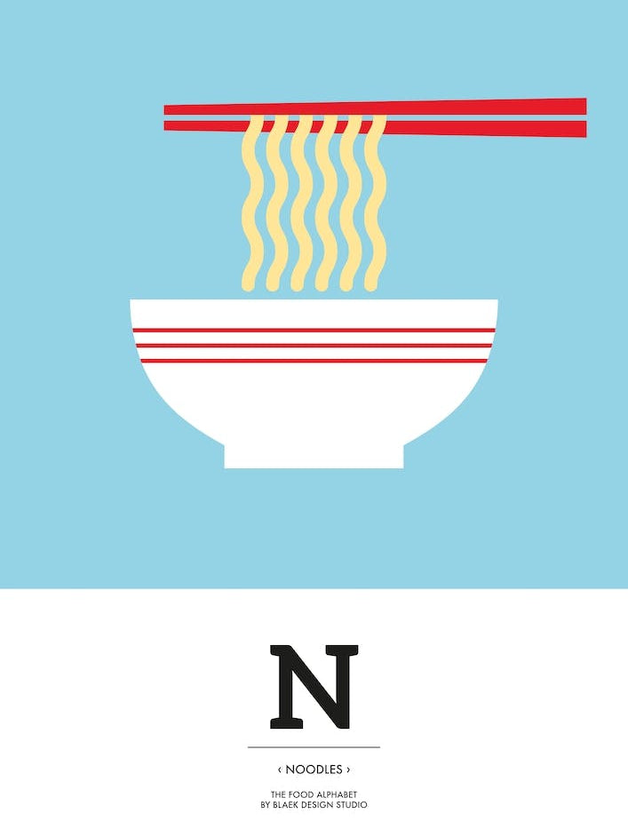 The Food Alphabet – N