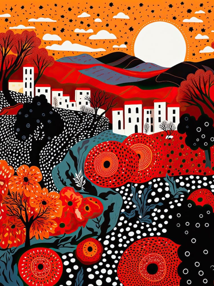 Catania, Italy, Illustration In The Style Of Pop Art 2