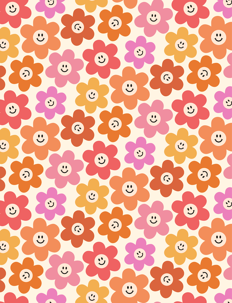 Smiley-Blumen