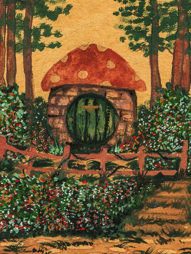 Hobbit Mushroom Home