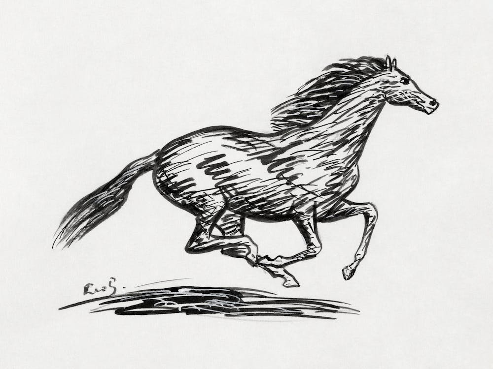 Galloping Horse, Leo Gestel