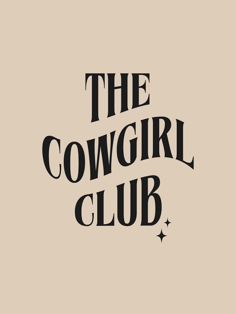 The Cowgirl Club - Beige