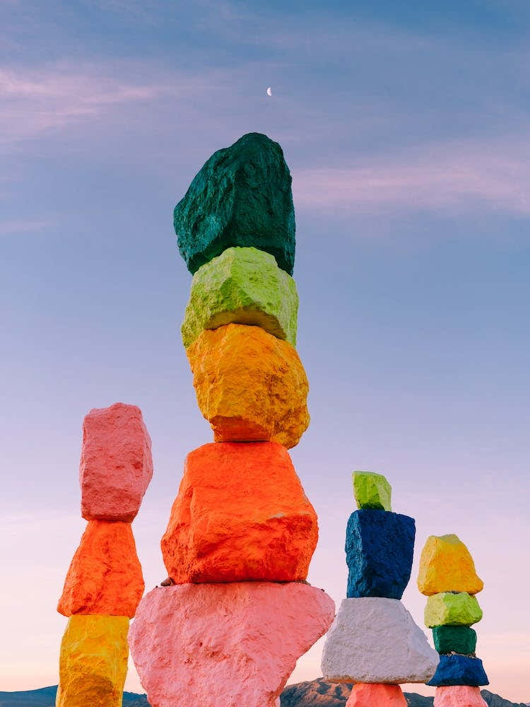 Seven Magic Mountains Moon