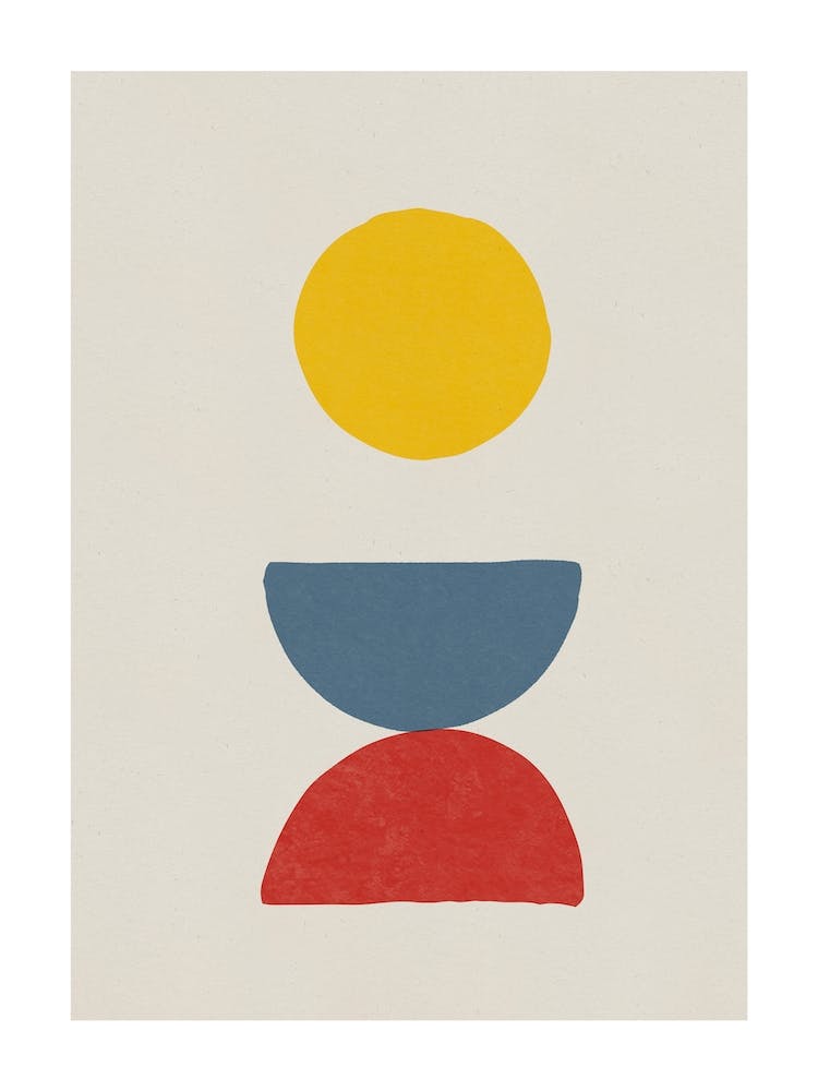 Bright colours bold abstract