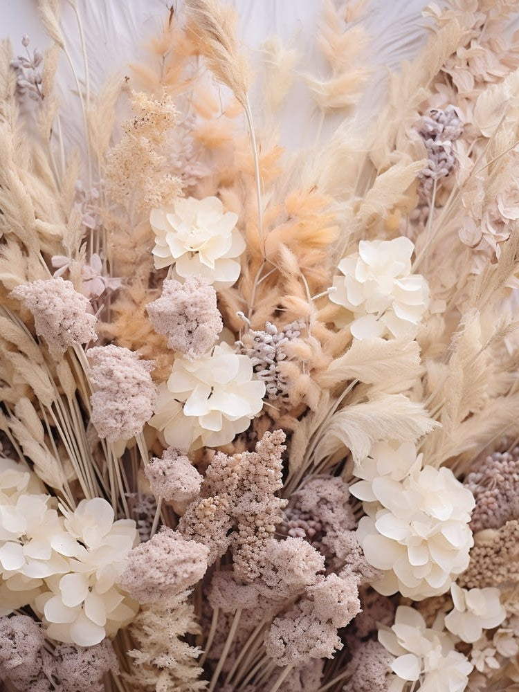 Boho Dried Flowers Lilac 5